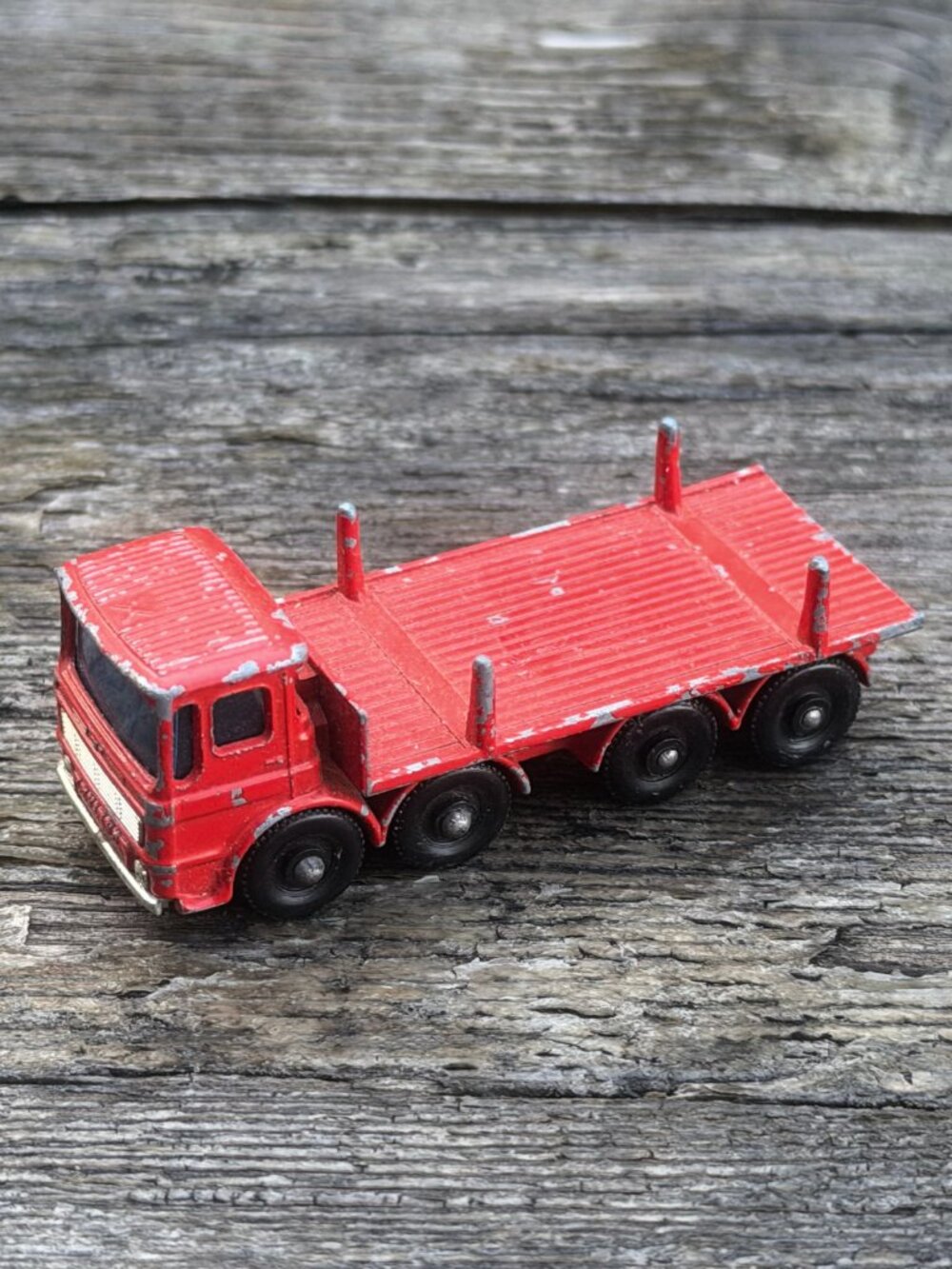 Vintage Matchbox Lesney Leyland Pipe Truck 10 Construction Vehicle 1968 England
